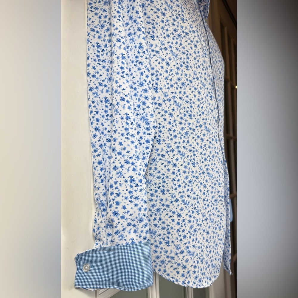REPORT COLLECTION Floral Button Down Shirt - Picture 2 of 6